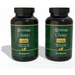 Herbatica 2× Čaga sibiřská Forte 60 veganských kapslí 600 mg – Hledejceny.cz