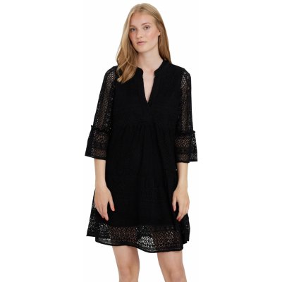 Vero Moda dámské šaty VM Honey 10275875 Black – Zbozi.Blesk.cz