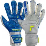 Reusch Attrakt Freegel Fusion Ortho-Tec Goaliator šedá/žlutá/modrá – Zboží Dáma