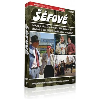 Kolekce "šéfové": šéfe, to je věc + šéfe, jdeme na to + šéfe, vrať se + na dvoře je kůň, šéfe + v tomhle zámku straší, šéfe, 5 DVD