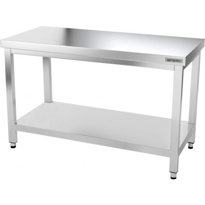 G.Gastro Nerezový pracovní stůl PREMIUM 1400 x 600 mm se spodní policí 9944 – Zboží Mobilmania