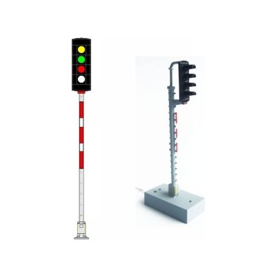 Němeček návěstidlo AŽD odjezdové Z,Č,Ž t460 – Zbozi.Blesk.cz