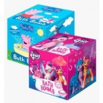 Elina Peppa Pig Bath Bombs šumivé barvicí koule do koupele pro děti 5 ks – Zboží Mobilmania