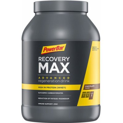 Powerbar RECOVERY MAX regenerační nápoj čokoláda 1144 G – Zboží Mobilmania