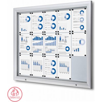 Jansen Display venkovní vitrína typu T 15 x A4 – Zboží Dáma