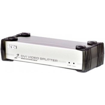 Aten VS-162 2-portový DVI rozbočovač + audio