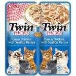 Twin Packs Tuna & Chicken in Scallop Broth 2 x 40 g – Sleviste.cz