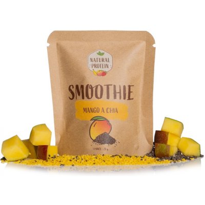 NaturalProtein přírodní smoothie Mango a Chia 20 g