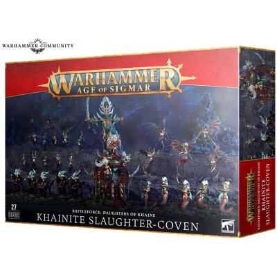 GW Warhammer Age of Sigmar Battleforce: Daughters of Khaine Khainite Slaughter-Coven