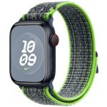 Apple Watch 41mm jasně zelený/modrý provlékací sportovní řemínek Nike MTL03ZM/A – Hledejceny.cz