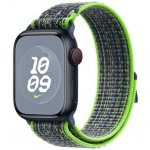 Apple Watch 41mm jasně zelený/modrý provlékací sportovní řemínek Nike MTL03ZM/A – Zboží Živě