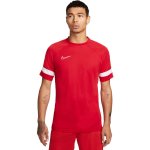 Nike DRI FIT ACADEMY pánské fotbalové tričko červená – Zboží Dáma