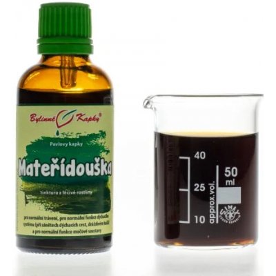 Bylinné kapky Pavlovy kapky Mateřídouška tinktura 50 ml – Hledejceny.cz