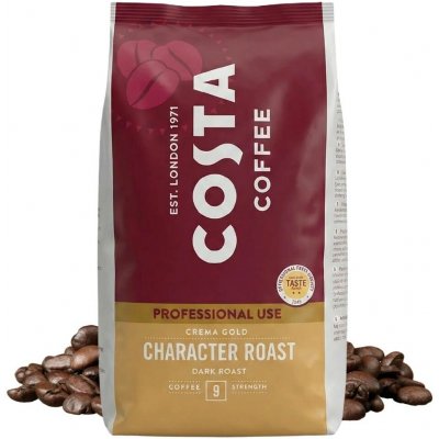 Costa Coffee Coffe Costa Pro Crema Gold Dark Arabica zrnková 1 kg – Hledejceny.cz