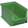 Úložný box Allit Plastový box PP 12,5 x 15 x 23,5 cm zelený