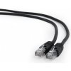 síťový kabel Gembird PP6U-2M/BK UTP Cat6 Patch, 2m, černý