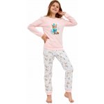 Cornette pyžamo dívčí 592/192 Fox růžové – Zboží Dáma