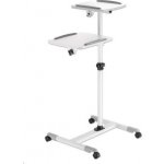 MANHATTAN vozík pro projektor/laptop, šedo-bílá – Sleviste.cz
