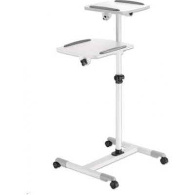 MANHATTAN vozík pro projektor/laptop, šedo-bílá – Sleviste.cz