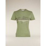 Icebreaker Dámské merino tričko s krátkým rukávem Wmns Core SS Tee Cook Reflected Lichen – Zboží Mobilmania
