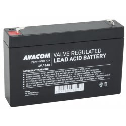 AVACOM 6V 8Ah PBAV-6V008-F2A