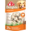 Pamlsek pro psa 8in1 kost žvýkací Delights XS 2 x 252 g