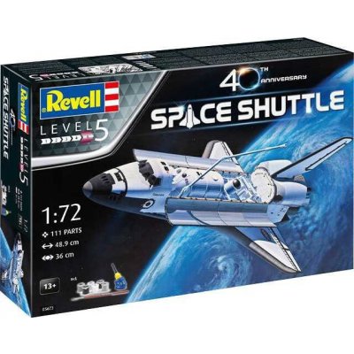 Revell Gift-Set vesmír 05673 Space Shuttle 40th Anniversary 1:72 – Hledejceny.cz