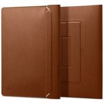 Spigen Valentinus obálka se stojánkem pro iPad do 13" / MacBook do 14" - hnědá AFA06422 – Zboží Živě