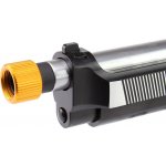 Slong Airsoft Adapter na tlumič pro pistole z 11 na 14mm závit zlatá krytka – Zboží Dáma