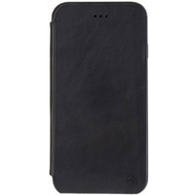 Pouzdro Tellur Book case Slim Genuine Leather iPhone 7 Plus deep černé
