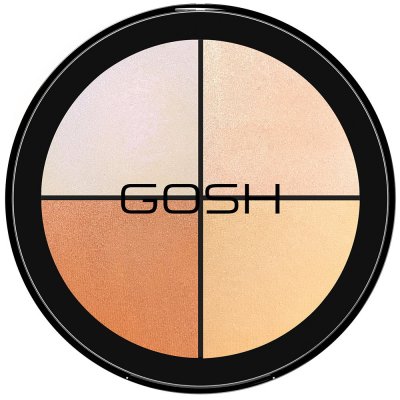 Gosh Strobe'n Glow Konturovací a rozjasňující paleta 001 Highlight 15 g – Zboží Mobilmania