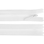 Prima-obchod Spirálový zip skrytý YKK No 3 délka 50 cm dederon, barva 501 bílá – Hledejceny.cz