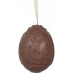 Hnědá dekorace závěsné čoko vajíčko s králíčkem 8*8*11 cm – Hledejceny.cz
