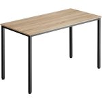 tectake Vanport 120 x 60 cm x 75,5 cm industrial světlé dřevo dub sonoma – Zboží Dáma