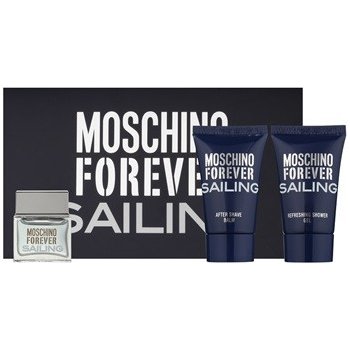 Moschino Forever Sailing EDT 4,5 ml + sprchový gel 25 ml + balzám po holení 25 ml dárková sada