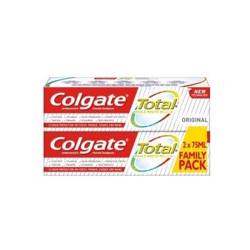 Colgate Total Original zubní pasta 2 x 75 ml