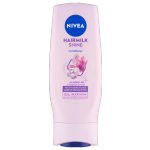 Nivea Hairmilk Natural Shine pečující kondicionér 200 ml – Sleviste.cz