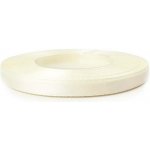 Saténová stuha ivory bílá 8003 6 mm 30 m – Sleviste.cz