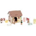 Teddies Skládanka/vkládačka dům 11ks 16x15x14cm – Zboží Dáma