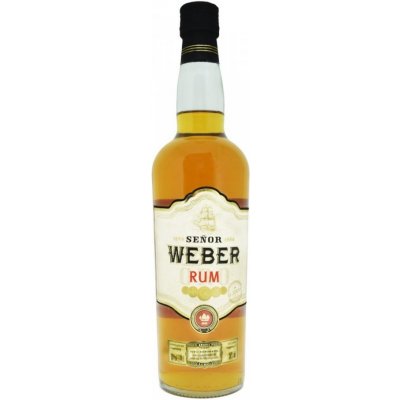 Rum Señor Weber Oro 38% 0,7 l (holá láhev) – Zboží Mobilmania