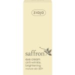 Ziaja Saffron Eye Cream - Rozjasňující oční krém proti vráskám 15 ml
