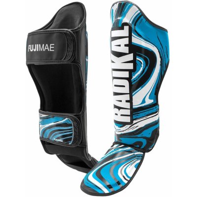 Fujimae Chrániče holení a nártů Muay Thai Radikal Blue – Zboží Dáma