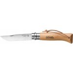 Opinel N°08 Inox 8,5 cm bukový + poutko 001321 – Sleviste.cz