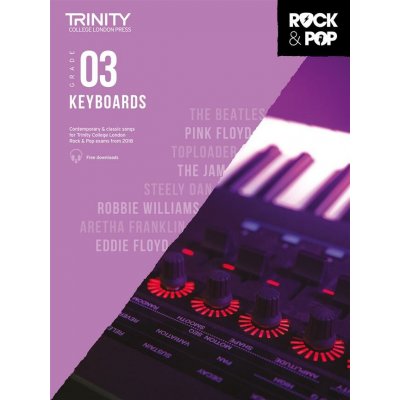 Trinity Rock and Pop 2018 -20 Keyboards Grade 3 pro keyboard 1296510 – Hledejceny.cz