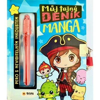 Můj tajný deník na klíček Manga – Hledejceny.cz