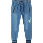 Kugo Chlapecké teplákové rifle FK0232 modré – Zboží Dáma