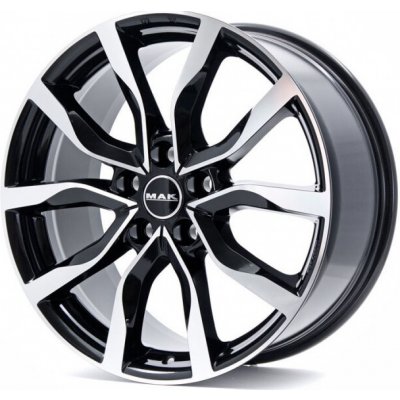 MAK Koln 8,5x20 5x112 ET48 black mirror – Sleviste.cz