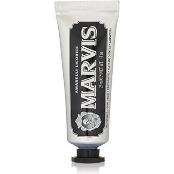 Marvis Amarelli Licorice Mint zubní pasta bez fluoridu 25 ml