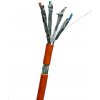 síťový kabel Datacom 1216 S/FTP, drát, CAT7, LSOH, Eca, 500m, oranžový