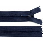 Spirálový zip skrytý No 3 délka 25 cm Varianta: 330 modrá tmavá, Balení: 1 ks – Hledejceny.cz